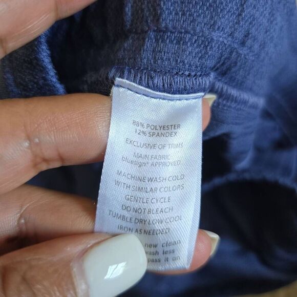 Toad & Co Mini Skirt Womens Small Blue Elastic Waist Side Pockets Casual Stretch - Picture 5 of 6